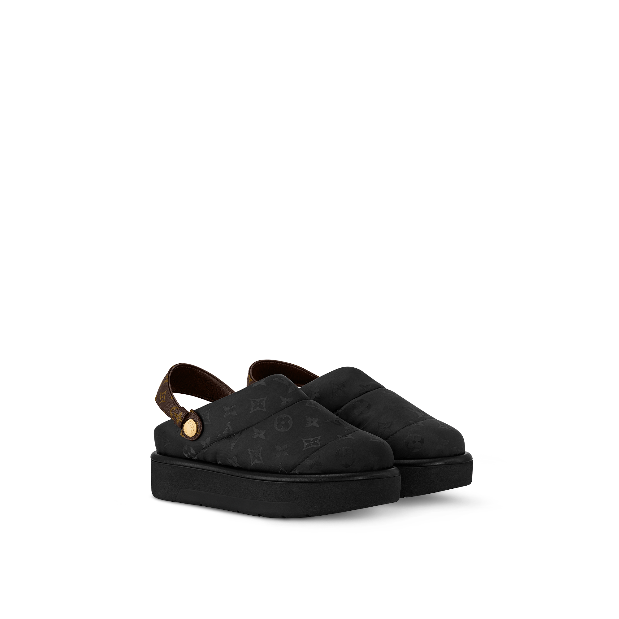 Louis vuitton slip on close outlet toe shoes